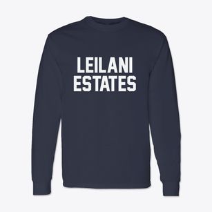 Leilani Estates Hawaii Classic Block Classic Long Sleeve T-Shirt