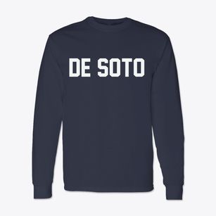 De Soto Illinois Classic Block Classic Long Sleeve T-Shirt