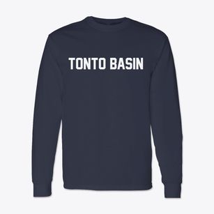 Tonto Basin Arizona Classic Block Classic Long Sleeve T-Shirt