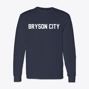 Bryson City North Carolina Classic Block Classic Long Sleeve T-Shirt