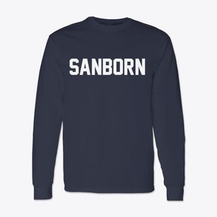 Sanborn Iowa Classic Block Classic Long Sleeve T-Shirt