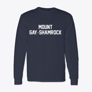Mount Gay-shamrock West Virginia Classic Block Classic Long Sleeve T-Shirt