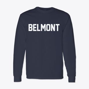 Belmont California Classic Block Classic Long Sleeve T-Shirt