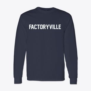Factoryville Pennsylvania Classic Block Classic Long Sleeve T-Shirt