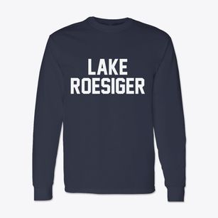 Lake Roesiger Washington Classic Block Classic Long Sleeve T-Shirt