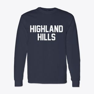 Highland Hills Ohio Classic Block Classic Long Sleeve T-Shirt