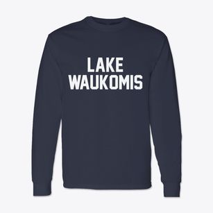 Lake Waukomis Missouri Classic Block Classic Long Sleeve T-Shirt
