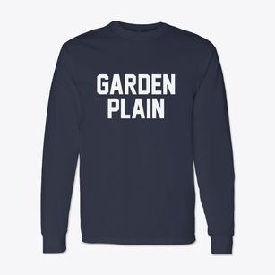 Garden Plain Kansas Classic Block Classic Long Sleeve T-Shirt