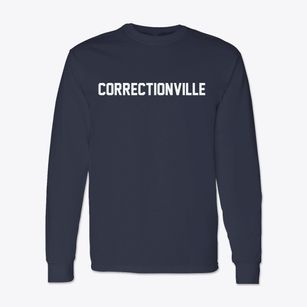 Correctionville Iowa Classic Block Classic Long Sleeve T-Shirt