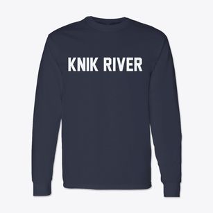Knik River Alaska Classic Block Classic Long Sleeve T-Shirt