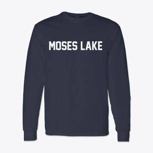 Moses Lake Washington Classic Block Classic Long Sleeve T-Shirt