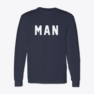 Man West Virginia Classic Block Classic Long Sleeve T-Shirt