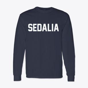 Sedalia Missouri Classic Block Classic Long Sleeve T-Shirt