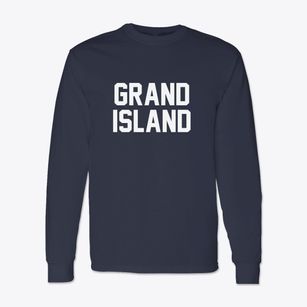 Grand Island New York Classic Block Classic Long Sleeve T-Shirt