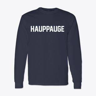 Hauppauge New York Classic Block Classic Long Sleeve T-Shirt