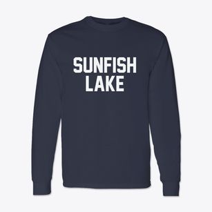 Sunfish Lake Minnesota Classic Block Classic Long Sleeve T-Shirt