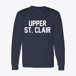 Upper St. Clair Pennsylvania Classic Block Classic Long Sleeve T-Shirt