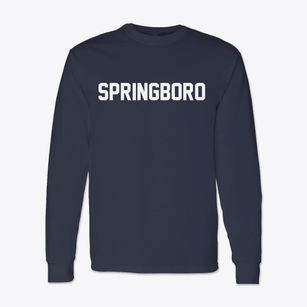 Springboro Pennsylvania Classic Block Classic Long Sleeve T-Shirt