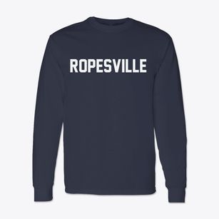 Ropesville Texas Classic Block Classic Long Sleeve T-Shirt