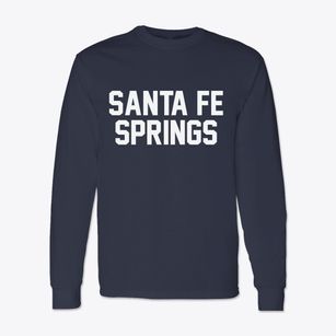Santa Fe Springs California Classic Block Classic Long Sleeve T-Shirt