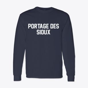 Portage Des Sioux Missouri Classic Block Classic Long Sleeve T-Shirt