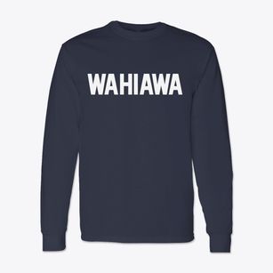 Wahiawa Hawaii Classic Block Classic Long Sleeve T-Shirt