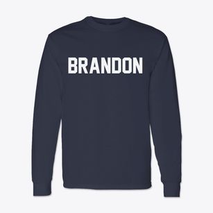 Brandon Iowa Classic Block Classic Long Sleeve T-Shirt