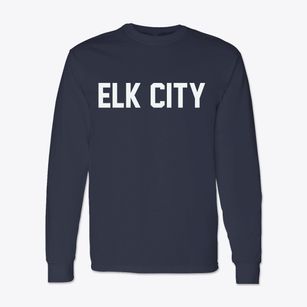 Elk City Kansas Classic Block Classic Long Sleeve T-Shirt