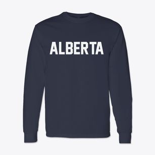 Alberta Virginia Classic Block Classic Long Sleeve T-Shirt