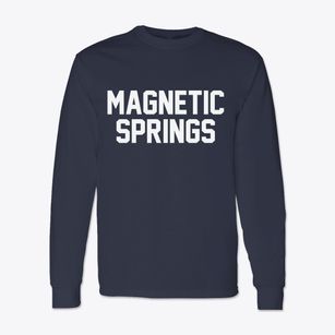 Magnetic Springs Ohio Classic Block Classic Long Sleeve T-Shirt