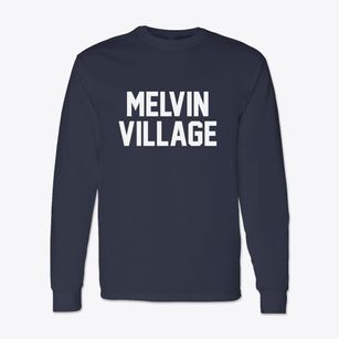 Melvin Village New Hampshire Classic Block Classic Long Sleeve T-Shirt