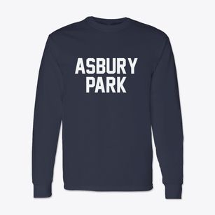 Asbury Park New Jersey Classic Block Classic Long Sleeve T-Shirt