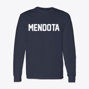 Mendota Minnesota Classic Block Classic Long Sleeve T-Shirt