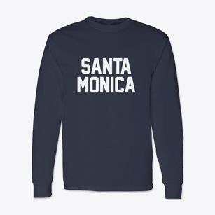 Santa Monica California Classic Block Classic Long Sleeve T-Shirt
