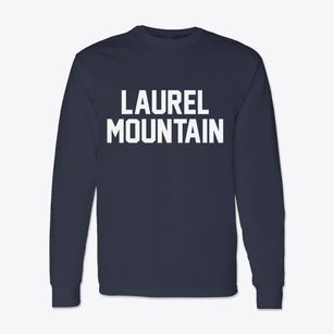 Laurel Mountain Pennsylvania Classic Block Classic Long Sleeve T-Shirt
