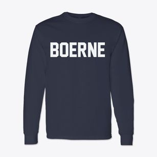 Boerne Texas Classic Block Classic Long Sleeve T-Shirt