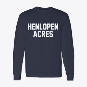 Henlopen Acres Delaware Classic Block Classic Long Sleeve T-Shirt