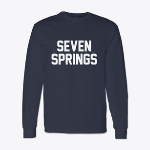 Seven Springs North Carolina Classic Block Classic Long Sleeve T-Shirt