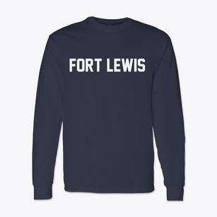 Fort Lewis Washington Classic Block Classic Long Sleeve T-Shirt