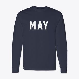 May Oklahoma Classic Block Classic Long Sleeve T-Shirt