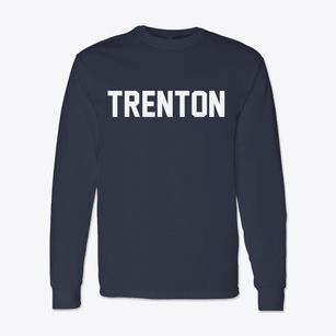 Trenton New Jersey Classic Block Classic Long Sleeve T-Shirt