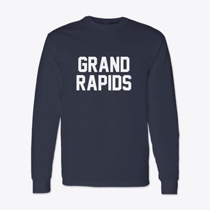Grand Rapids Minnesota Classic Block Classic Long Sleeve T-Shirt