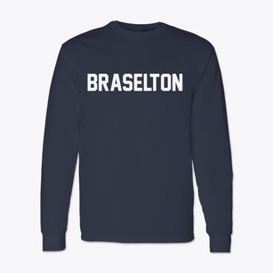 Braselton Georgia Classic Block Classic Long Sleeve T-Shirt
