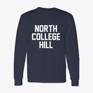 North College Hill Ohio Classic Block Classic Long Sleeve T-Shirt