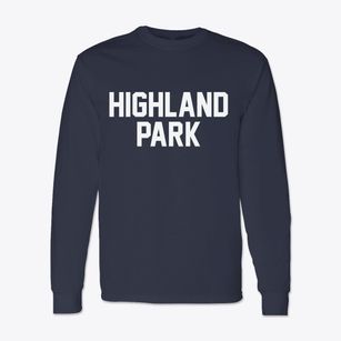Highland Park Texas Classic Block Classic Long Sleeve T-Shirt