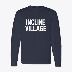 Incline Village Nevada Classic Block Classic Long Sleeve T-Shirt