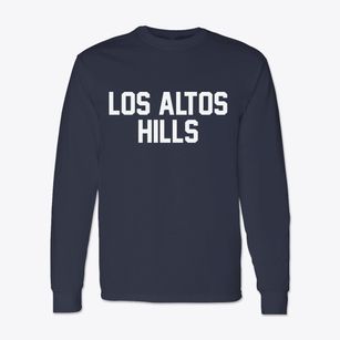 Los Altos Hills California Classic Block Classic Long Sleeve T-Shirt