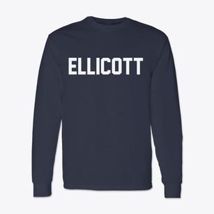 Ellicott New York Classic Block Classic Long Sleeve T-Shirt
