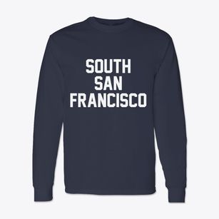 South San Francisco California Classic Block Classic Long Sleeve T-Shirt