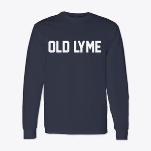 Old Lyme Connecticut Classic Block Classic Long Sleeve T-Shirt